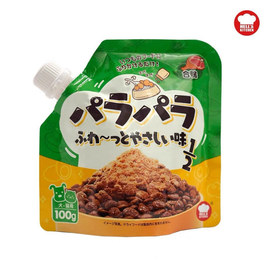 Hell's Kitchen地狱厨房 松松拌 肉松拌粮冻干碎 鸭肉松 100g [Duck Breast Meat Floss, for Cats and Dogs 100g]