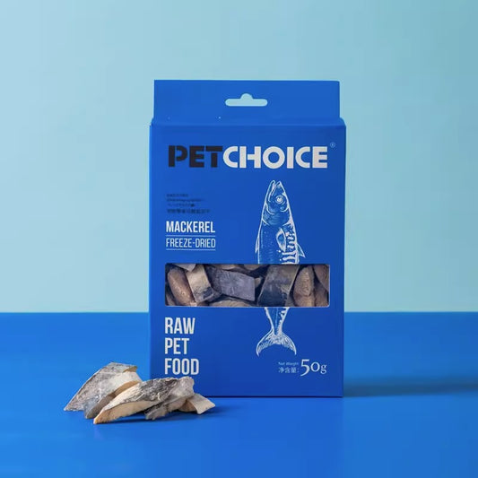 PetChoice爪子心选 冻干马鲛鱼 50g [Freeze-Dried Mackerel, for Cats and Dogs 50g]