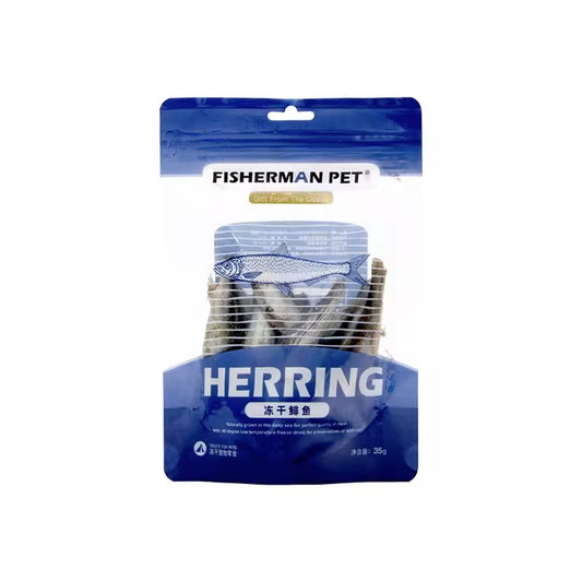 FishermanPet渔夫牧场 冻干鲱鱼 35g [Freeze-Dried Anchovies, for Cats and Dogs 35g]