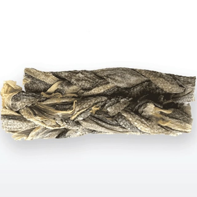 FishermanPet渔夫牧场 磨牙神器 鳕鱼皮麻花 70g [Codfish Skin Twist, for Dogs 70g]